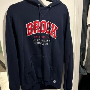 Navy Blue University Hoodie